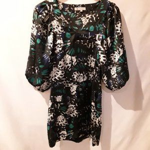 NWOT BCBgeneration black green print dress